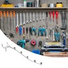sourcing map 5Pcs 8" Pegboard Hooks, 5 Station Waterfall Hook,