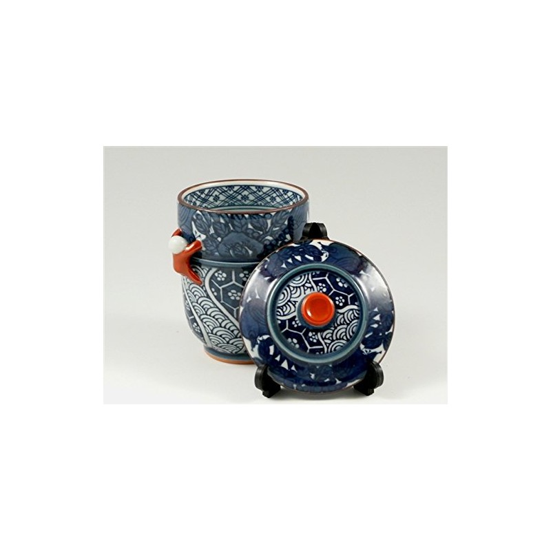 有田 There Hasami ware a kiln 花鳥 One 閑人 Lid