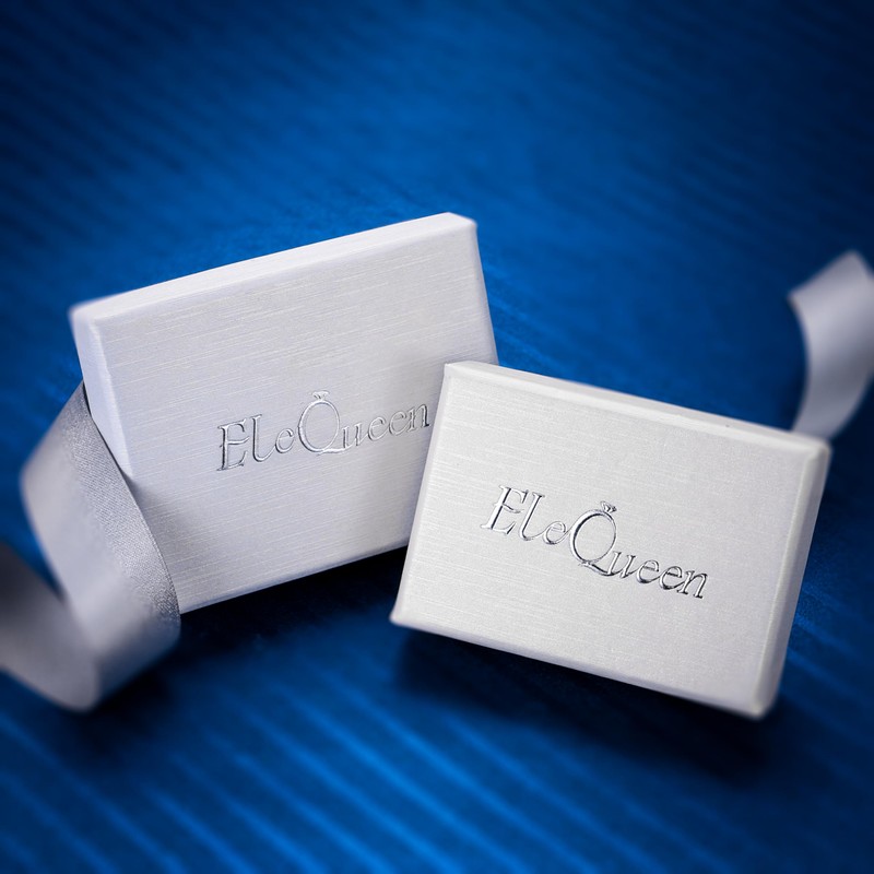 EleQueen Wedding Bridal Jewelry Set for Brides Bridesmaids, 14K Gold