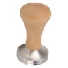 Coffee Tamper with Wooden Handle Easy To Operate Outstanding Extraction