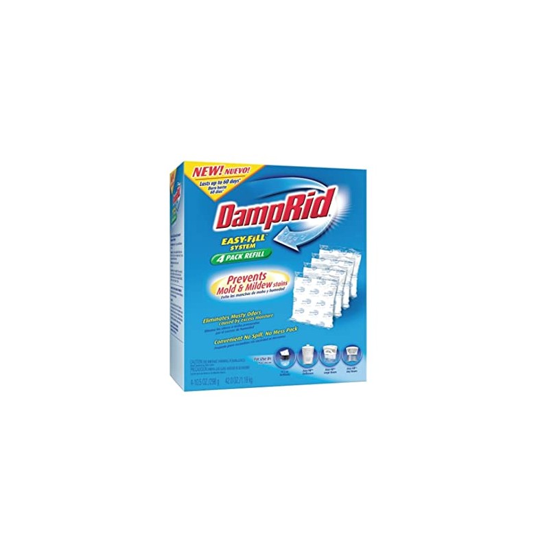DampRid Easy Fill Moisture Absorber Refill No Scent 42 oz