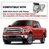 SOCKIR Headlight Assembly Compatible with 2009-2014 Ford F150 Passenger and