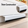 Modern White Cabinet Handle Pull for Drawers – 4.72-Inch Iron