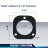 PIT66 Front 0.5" Leveling 1/2" Lift Spacers Compatible with Jeep