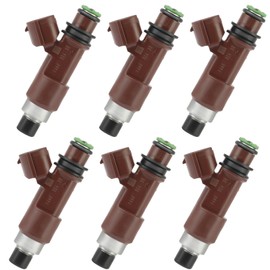 FJ859 16611AA700 Fuel Injectors Kits 12 Holes Fits for 2005-2008 for Subaru for Outback R L.L. Bean Edition 3.0L 2008 for Subaru for Outback 3.0 R 3.0L 2006 for Outback R VDC Limited 3.0L -6Pcs