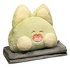 Stuffed Animals Travel Blanket Pillow Set Soft Plush Hugging Pillow