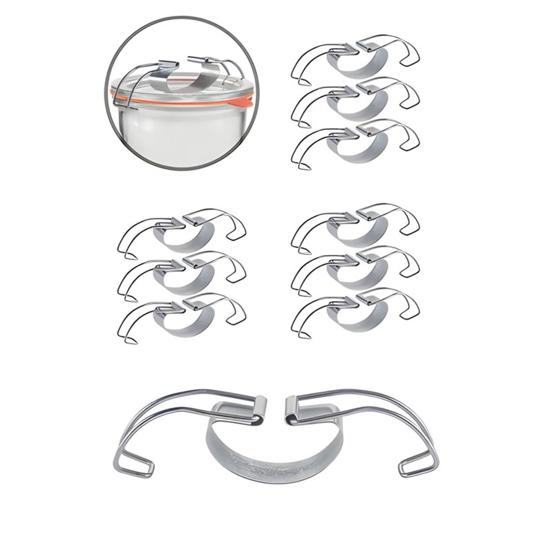 mikken Preserving Set 10 Weck Rings 94 x 108 mm