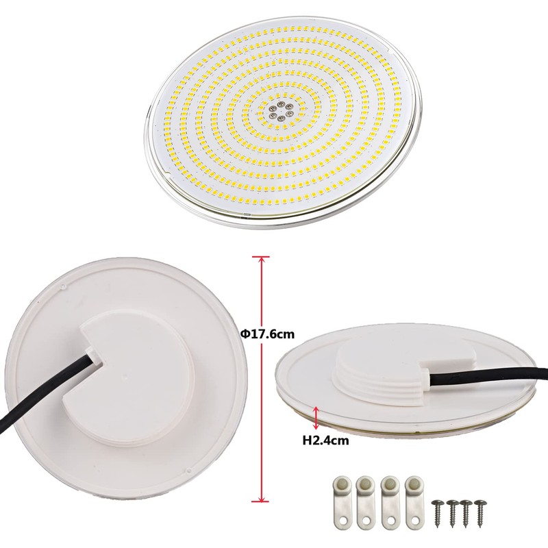 LyLmLe Resin Filled LED Pool Lighting PAR56, 35 W Ultra
