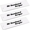 GIONAR Pack of 3 Ski Wax Puller – Peeler Blade