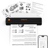 Rongta Portable Thermal Printer - Wireless & Inkless for Travel