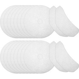 Honoson 20 Pieces Cloth Dryer Exhaust Filters Set Replacement Fit Compatible for Sonya, Panda Magic Chef and Avant Dryers, Includes 16 Exhaust Filters and 4 Air Intake Filters