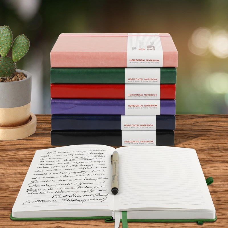 Notebook A5, Hardback A5 Notebook Thick Journal Notebook 320 Pages