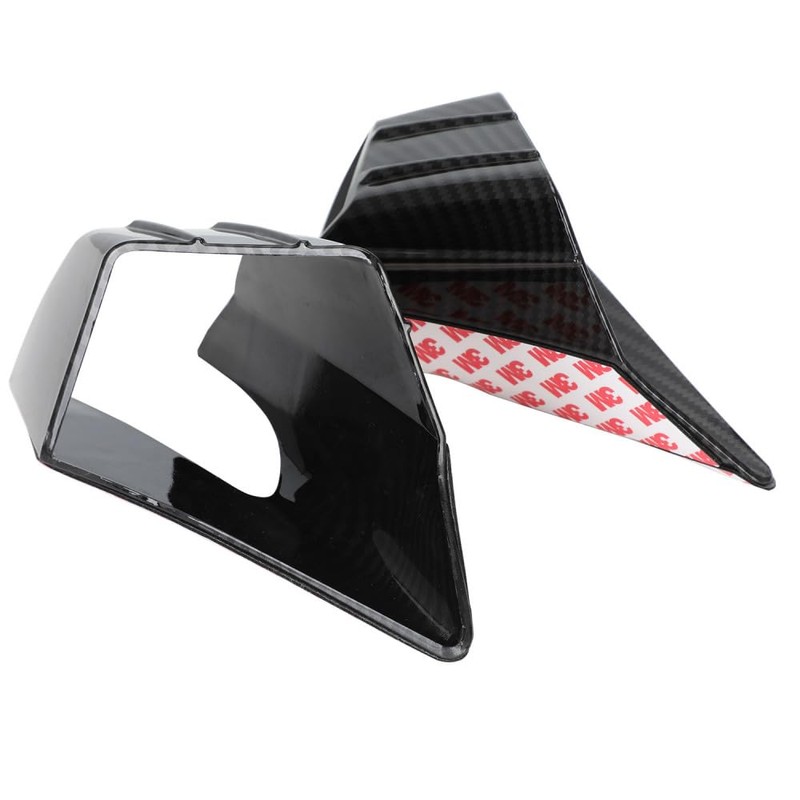 BIUGERCN Motorcycle Wind Wing Side Winglet Kit Spoiler Fairing Fixed
