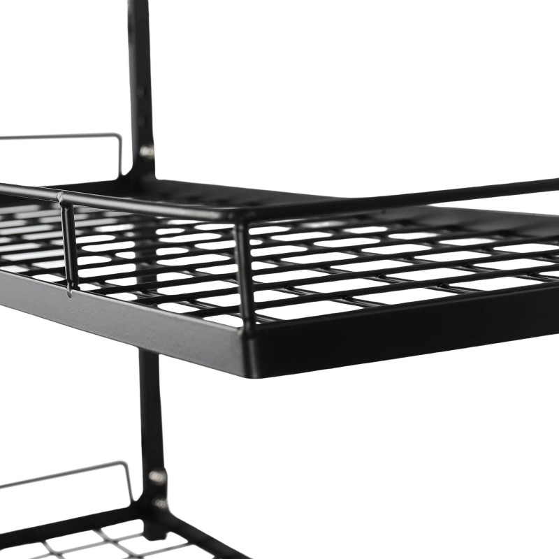 Pot and Pan Rack Organizer Hanger Storage Wall Holder Kitchen