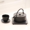 Frieling Ja Cast Iron Trivet, 6.3 Inch Square, Black