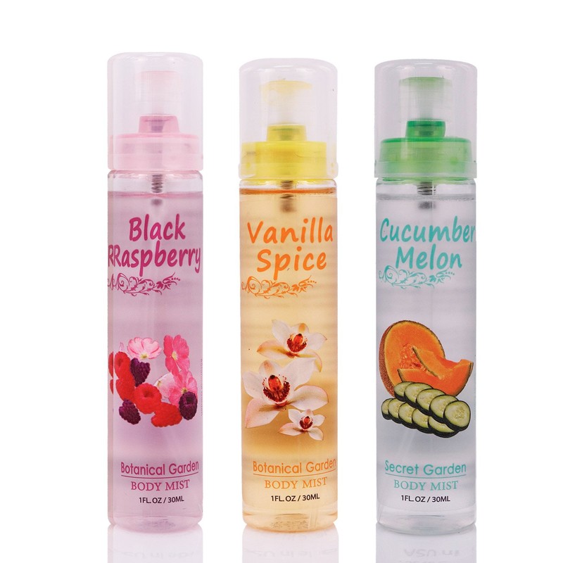 3 PACK!! SUNFLOWER Cosmetics Body Mist 1oz (Pink Watermelon)