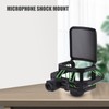 Plastic Microphone Shock Mount Anti-vibration Mic Holder Stand with Metal