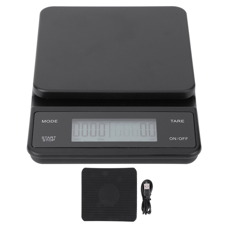 3kg/0.1g Electronic LCD Digital Kitchen Food Scale Drip Coffee Weighing