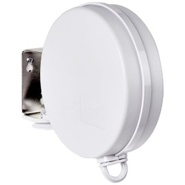 Household Essentials R-400 Single Line Retractable Clothesline | 40 Feet for Hanging Laundry, White