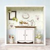 ERUBERU NTR-61 Elbert Miniature Kit, Miniature Frame, Antique Shop, White