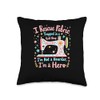 Quilt Shop Hero Throw Pillow