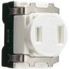 Panasonic WCF3011W Outlet with Embedded Door for Housing Equipment, White