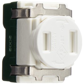 Panasonic WCF3011W Outlet with Embedded Door for Housing Equipment, White