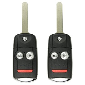 Keyless2Go Replacement for 3 Button Flip Switch Remote Key Acura N5F0602A1A 35111-STX-325 35111-STK-315