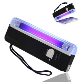 UV Money Checker,UV Bill Checker Light Bill Tester Handheld Counterfeit Bill Detector Portable Equipment for Recognize Dollars, Euros, Pounds, and All Currencies