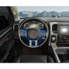 SQQP Steering Wheel Cover Trim Interior Decoration Accessories for 2011-2018