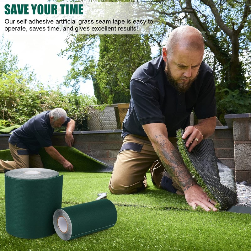 Artificial Grass Turf Seam Tape 6" x 33' Self Adhesive