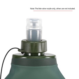 Funien 2 Pieces Hydration Bladder Bait Valve Nozzle Hydration Backpack Suction Valve Mouthpiece Hydration Bladder Accessories, Drinking Bite Valve Nozzle
