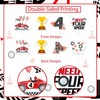 kreat4joy Need Four Speed Birthday Decorations Boy, 24pcs Race Car