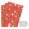 ARKRAFT 18-9363 Wrapping Paper 3 Sheets Format 90 x 65