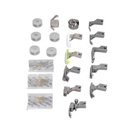 Reemplazo del Pie de la Máquina de Coser, Pie Prensatelas Práctica Máquina de Coser Industrial Juego de Prensatelas de Repuesto de Acero Inoxidable