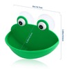 Pensino Frog Habitat Frog Dish Holder with Suction Cups, Cute