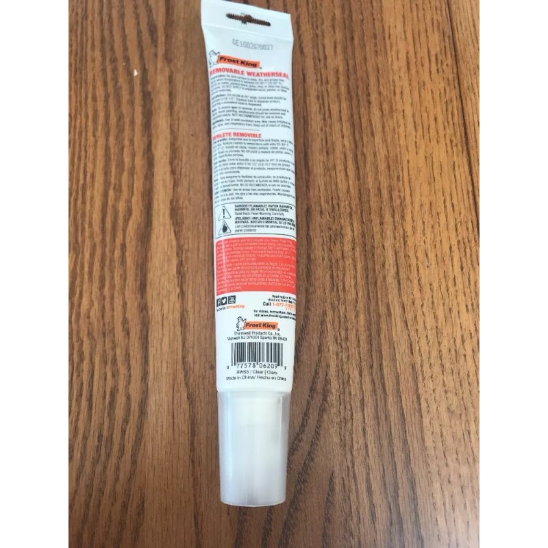 Frost King RWS5 Removable Weatherstrip