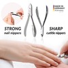 Manicure Set Women and Men – 12-Piece Professional Grooming Kit