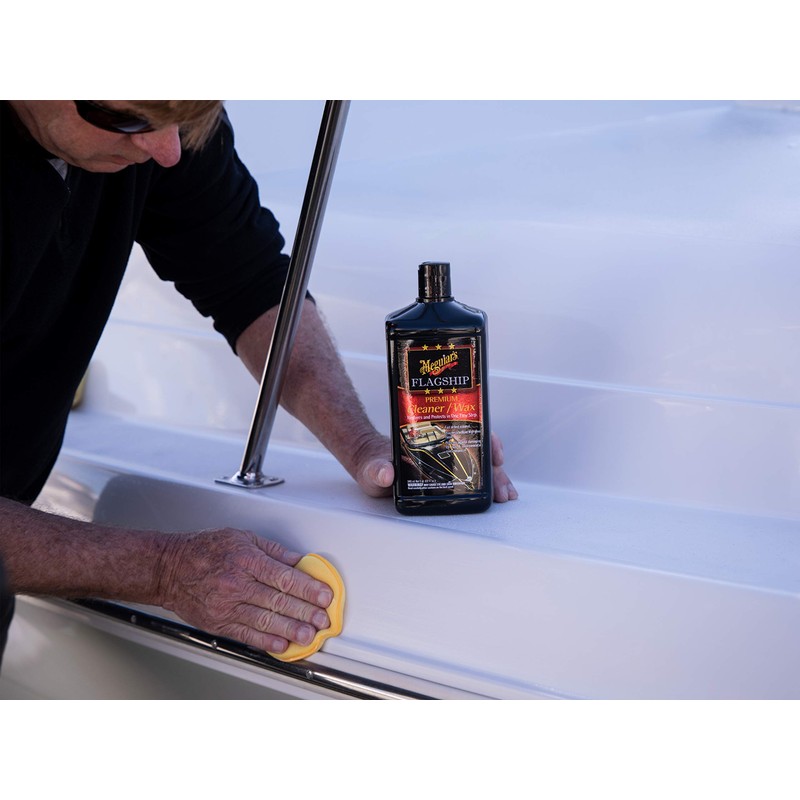 Meguiar's Flagship Premium Cleaner Wax M6132 - Pro-Grade Boat and