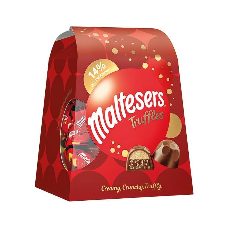Maltesers Truffle Medium Gift Box 200G with I Love You