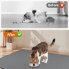 Bartuke Cat Food Mat, 40" x 28" Extra Large Silicone