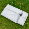 Clear Monotex Heavy Duty Tarpaulin, 100gsm Waterproof Ground Cover Multipurpose