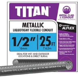 Southwire 2-Southwire 1/2 In. x 25 Ft. Flexible Electrical Metal Conduit 55082621