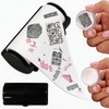 Nail Stamper Cleaner Paper, Refillable Disposable Nail Art Cleaning Stickers