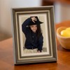 marysgift 4x6 Picture Frames Wooden Frame with Mount Poster Frame