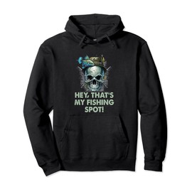 Hey Thats My Fishing Spot Introvert Lakes Antisocial Lagoon Pullover Hoodie