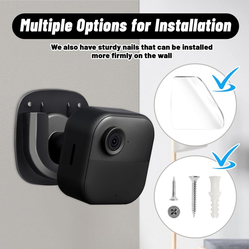 3 Pack Adhesive Wall Mount for Blink Mini/Blink Mini 2/