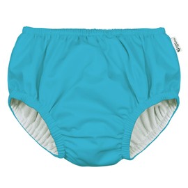 green sprouts Eco Pull-Up Reusable Absorbant Swim Diaper - Sky Blue - 24 Mo