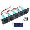 5 Independent Switch Panel for 12 V ~ 24 V