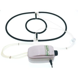 HORTIPOTS DWC Air Diffuser Bubbler Kit with Oxygen Air Pump for DIY Hydroponic Bubbler Bucket System Deep Water Cloner 24 Site and Aeroponic Clone Machine 24 Site and 35 Site